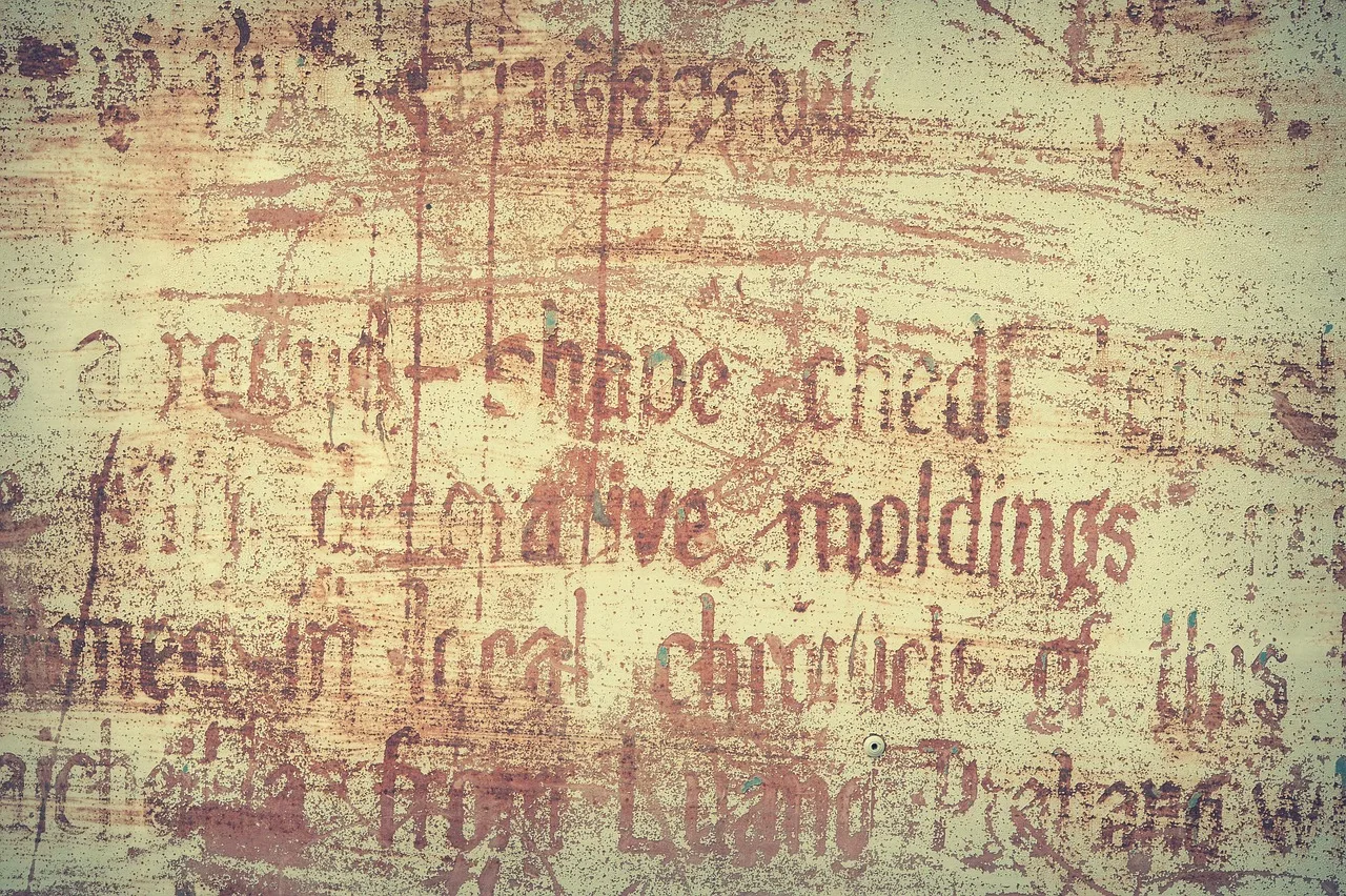 Spód taniej stalowej miski dla psa z widocznymi plamami rdzy po teście